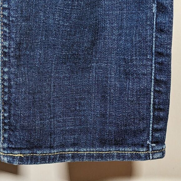 7 For All Mankind Maternity Jeans P Collection Straight Leg Over Belly Size 29 - Picture 6 of 11